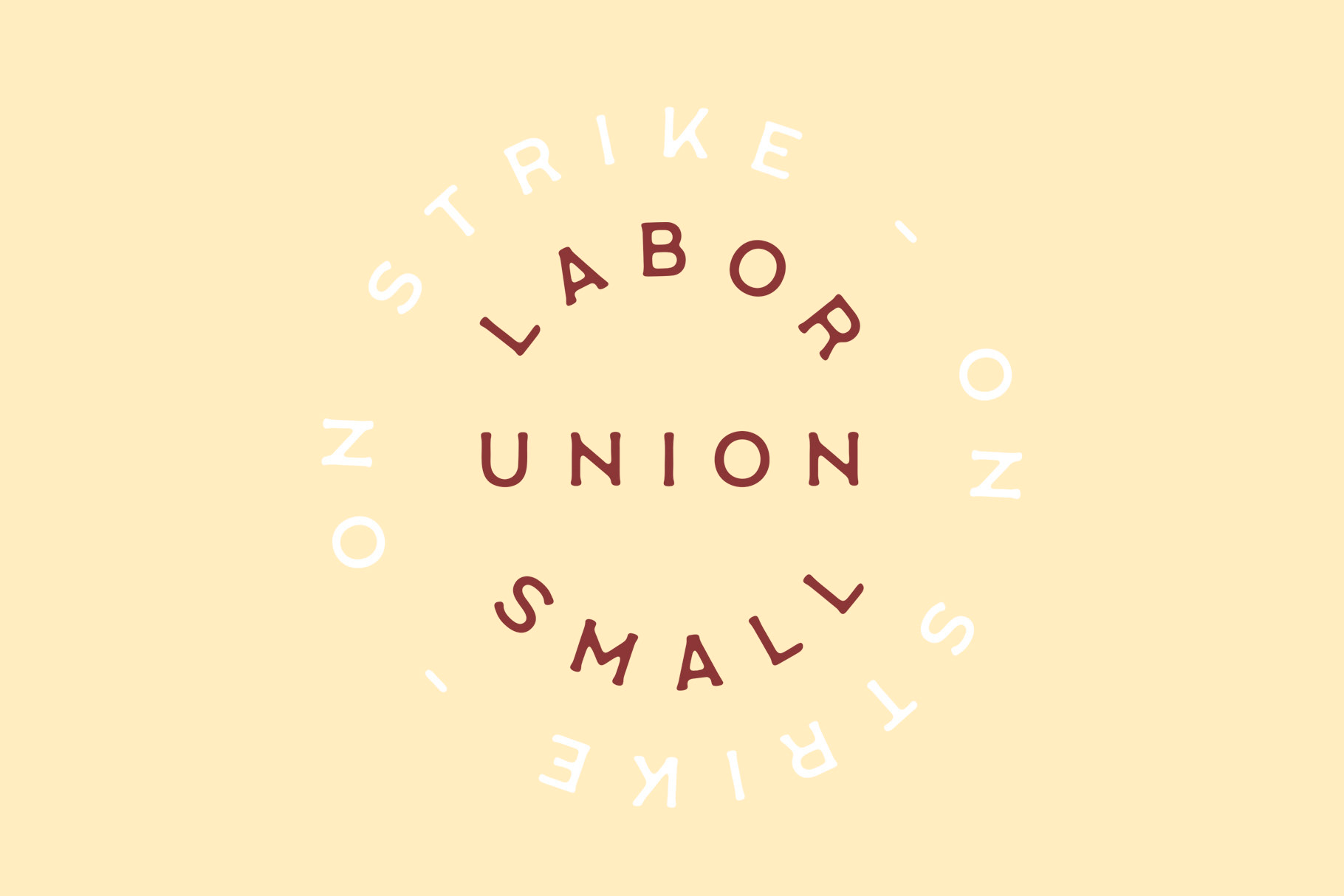 Шрифт Labor Union Small