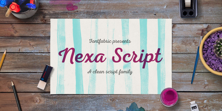 Шрифт Nexa Script 