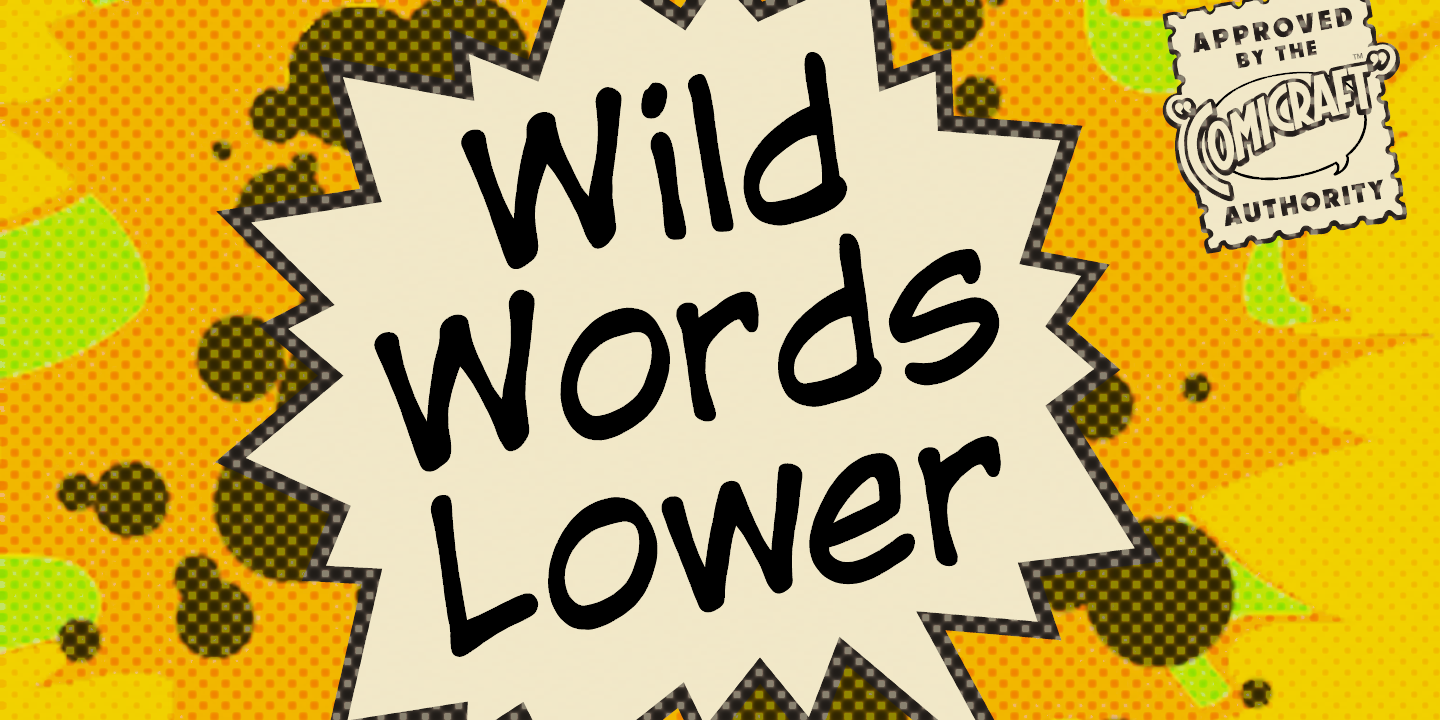 Шрифт WildWords Lower