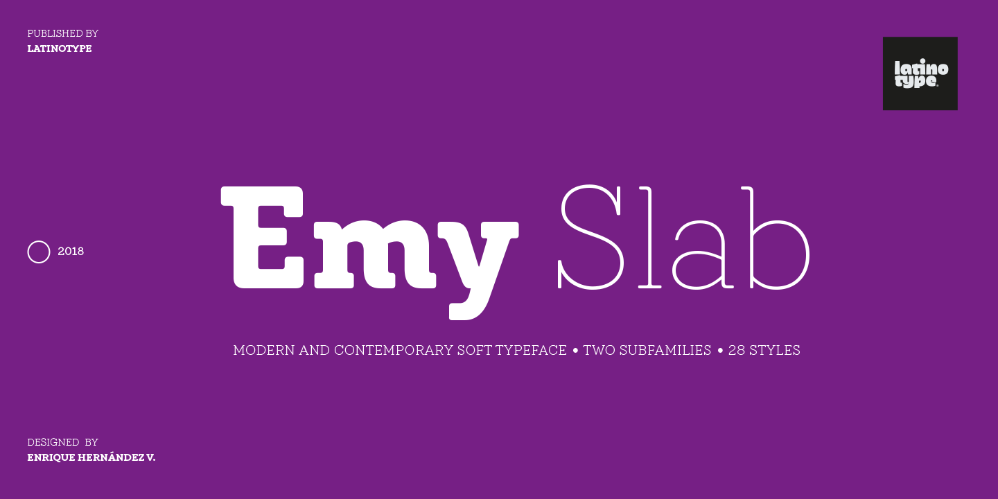 Шрифт Emy Slab