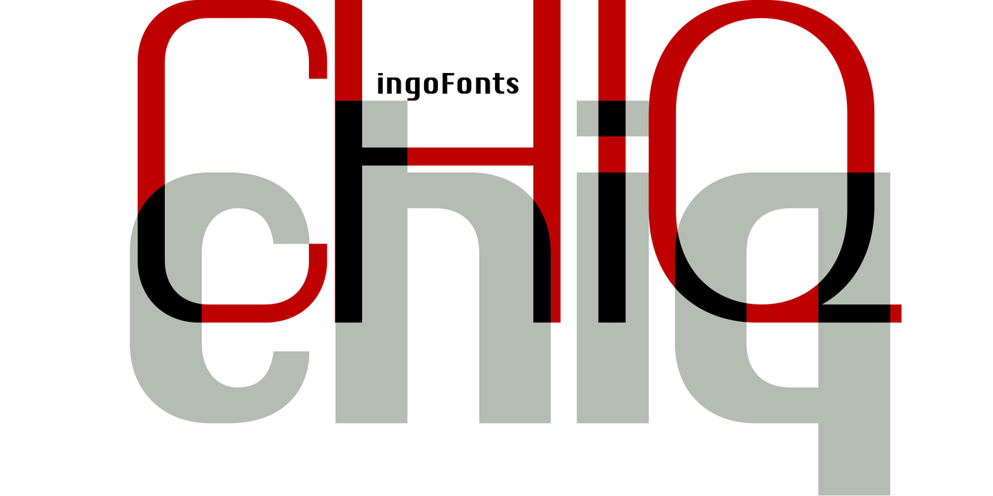 Шрифт Chiq Pro