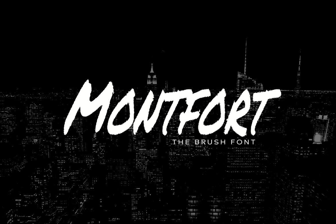 Шрифт Mont Fort