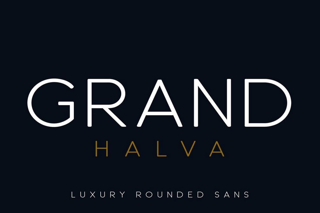 Шрифт Grand Halva
