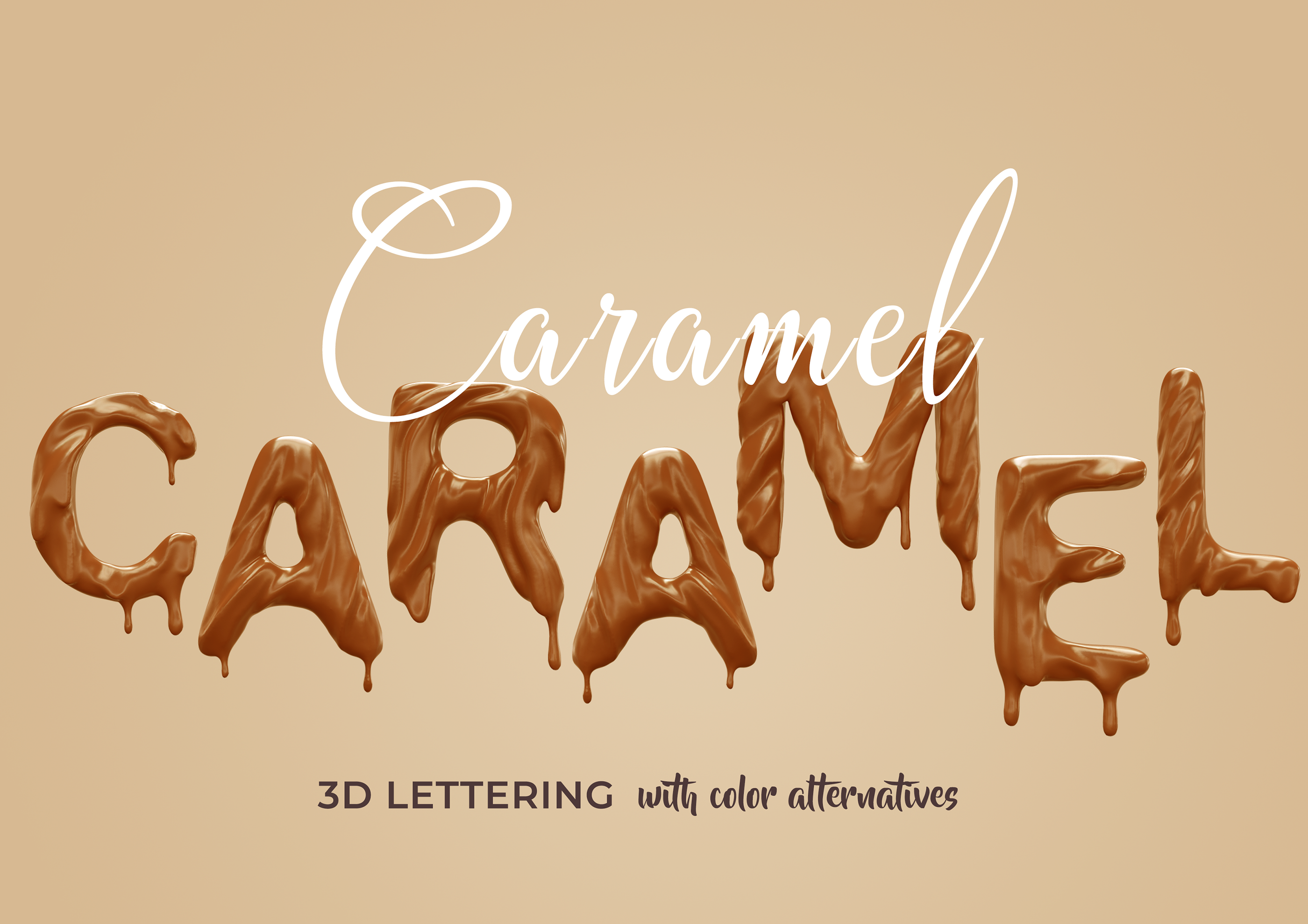 Шрифт Caramel