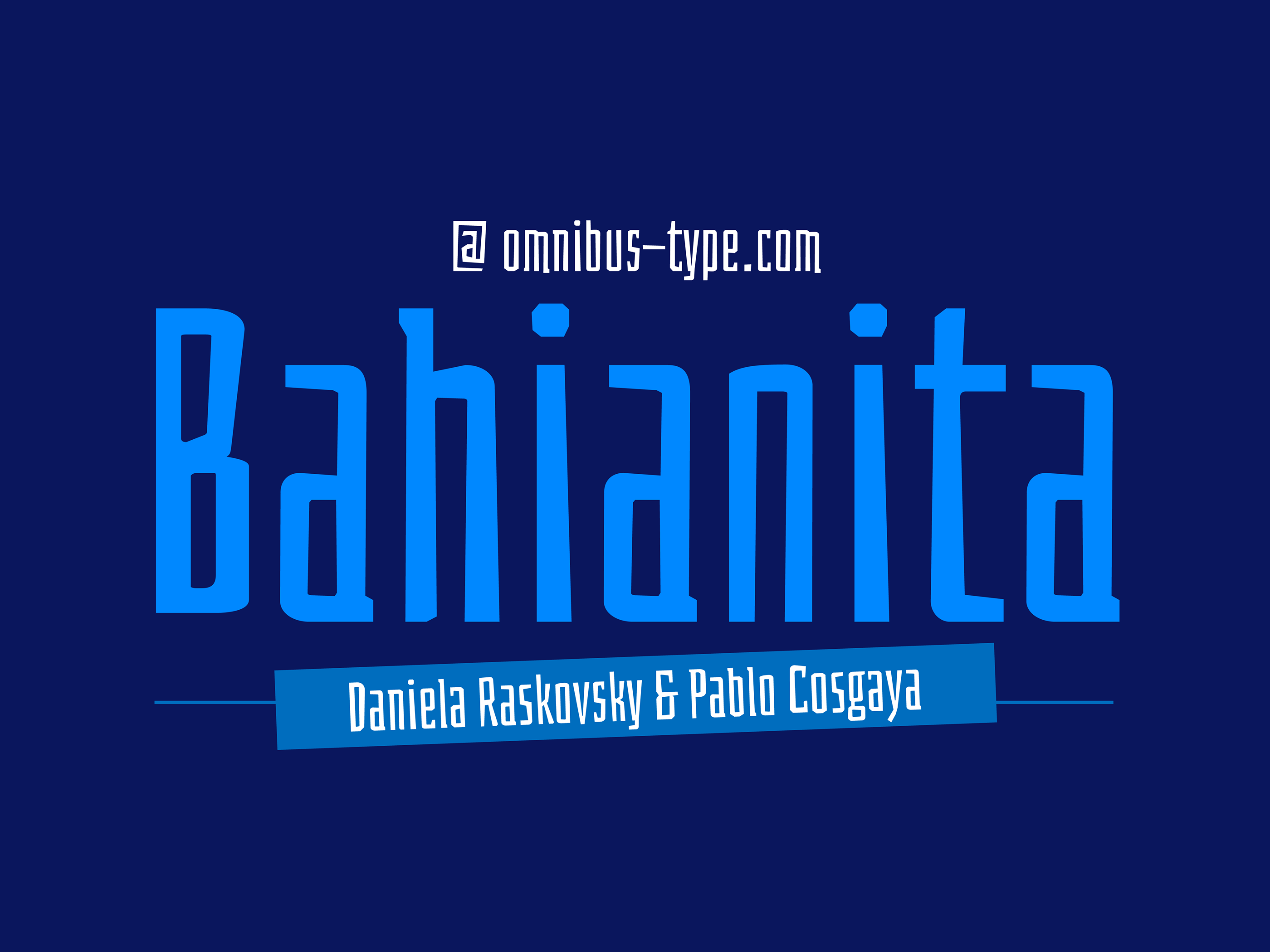 Шрифт Bahianita