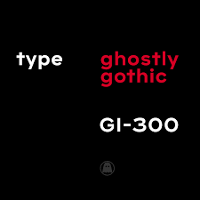 Шрифт Ghostly Gothic