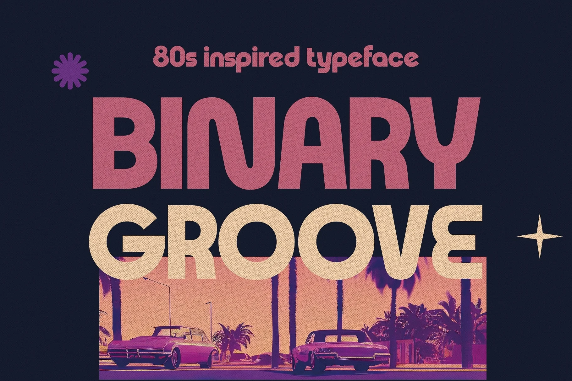Шрифт Binary Groove