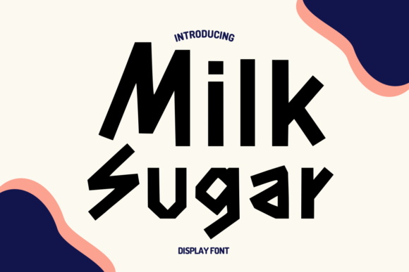 Шрифт Milk Sugar