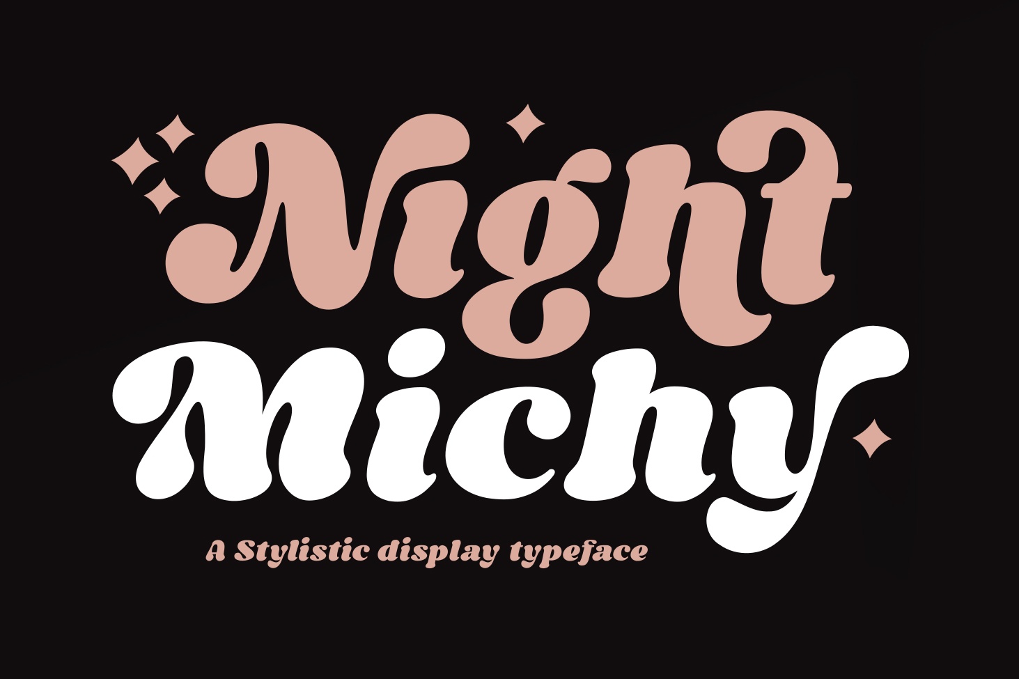 Шрифт Night Michy
