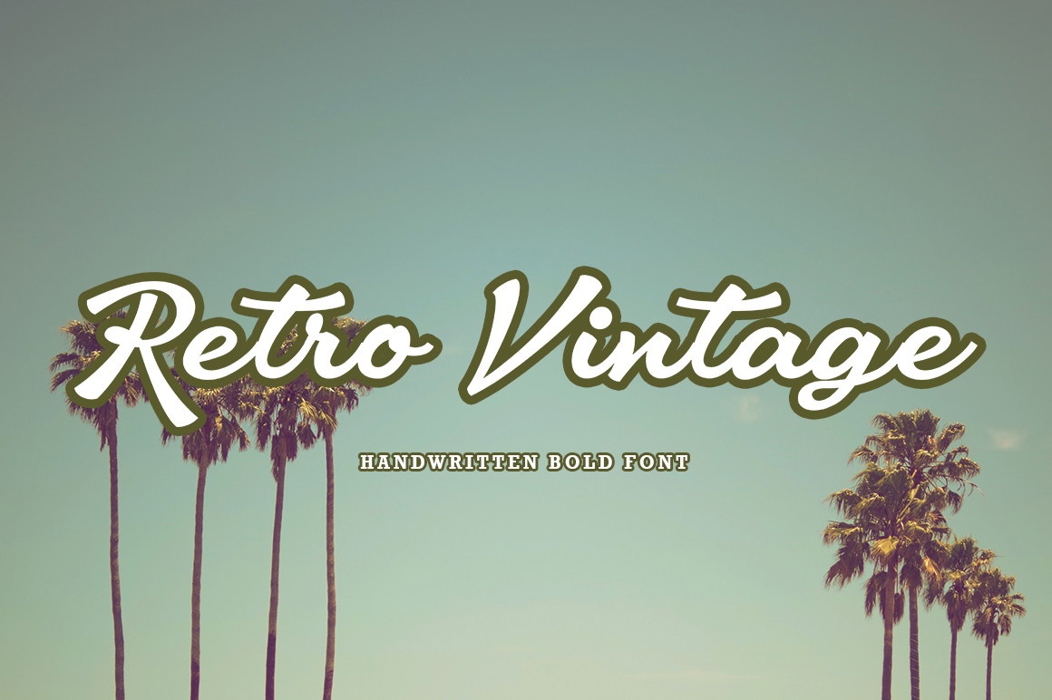 Шрифт Retro Vintage