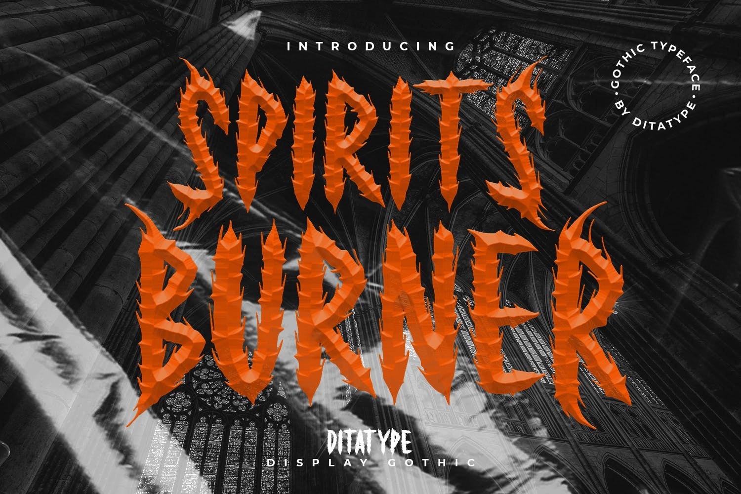 Шрифт Spirit Burner