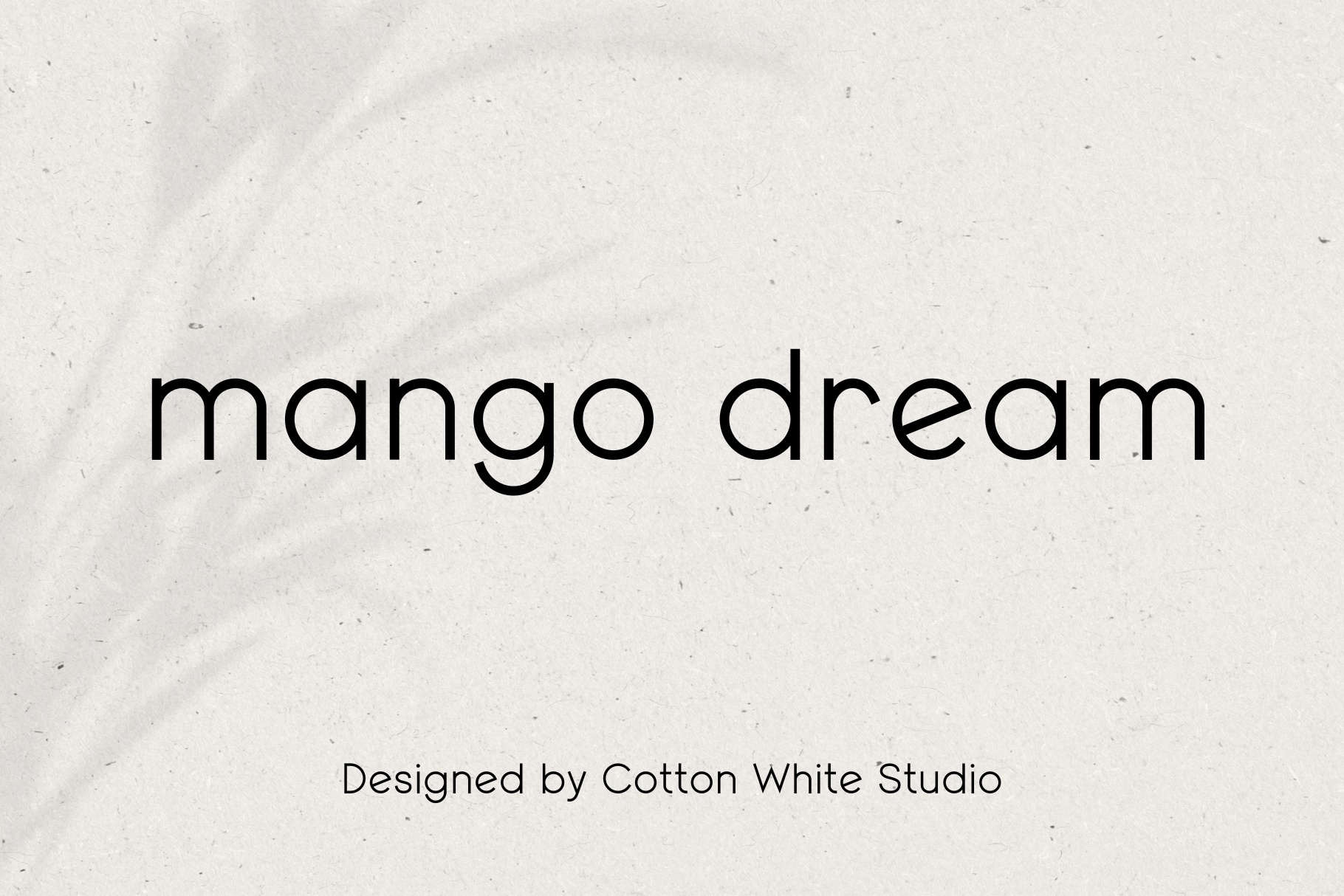 Шрифт Mango Dream