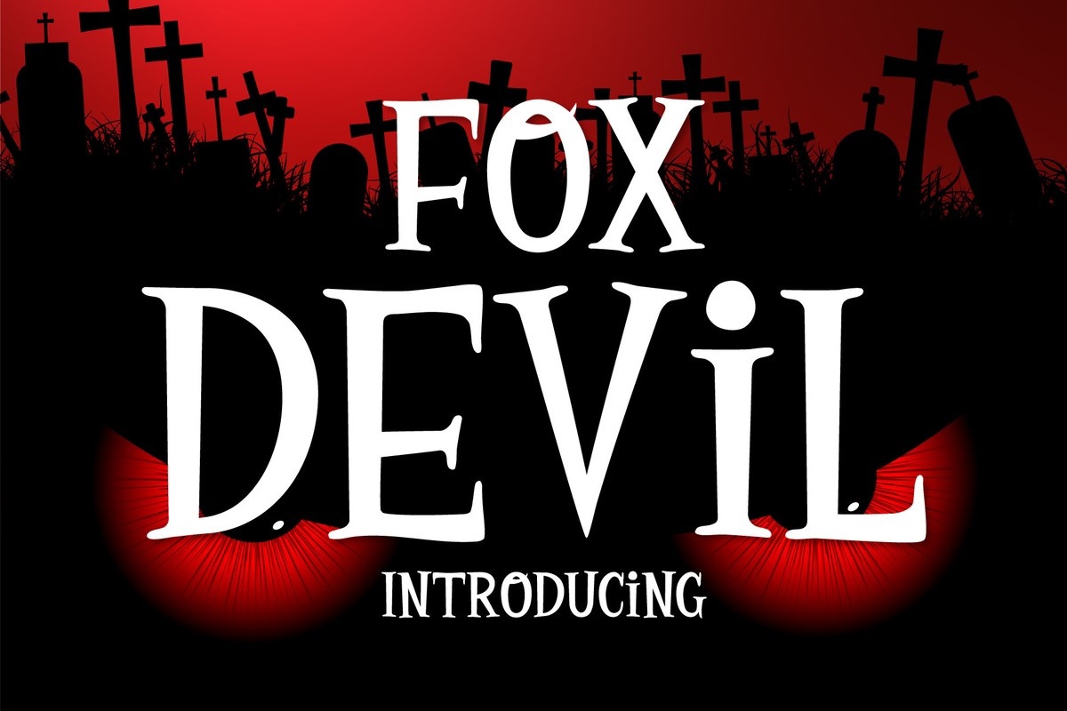 Шрифт Fox Devil