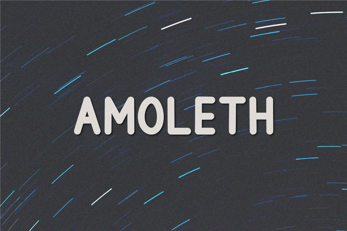 Шрифт Amoleth