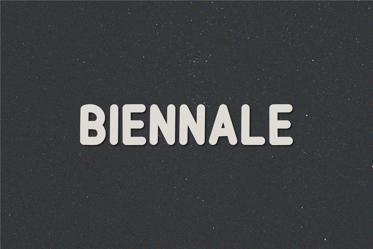 Шрифт Biennale