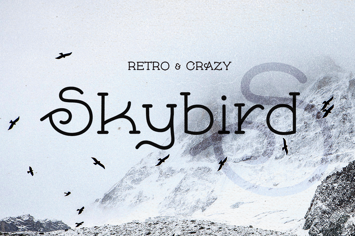 Шрифт Skybird