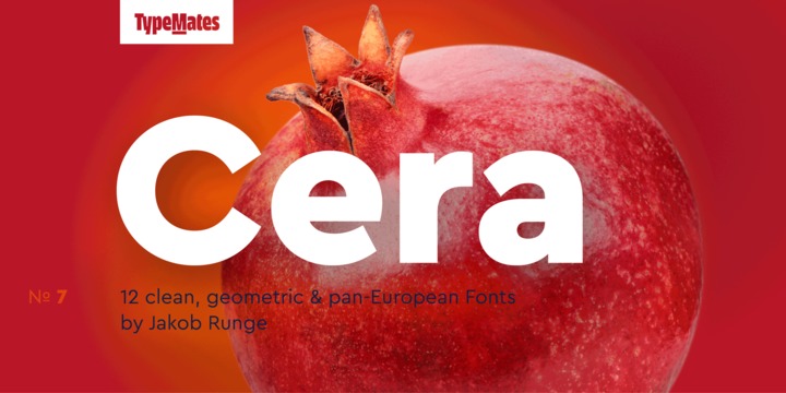 Шрифт Cera Pro