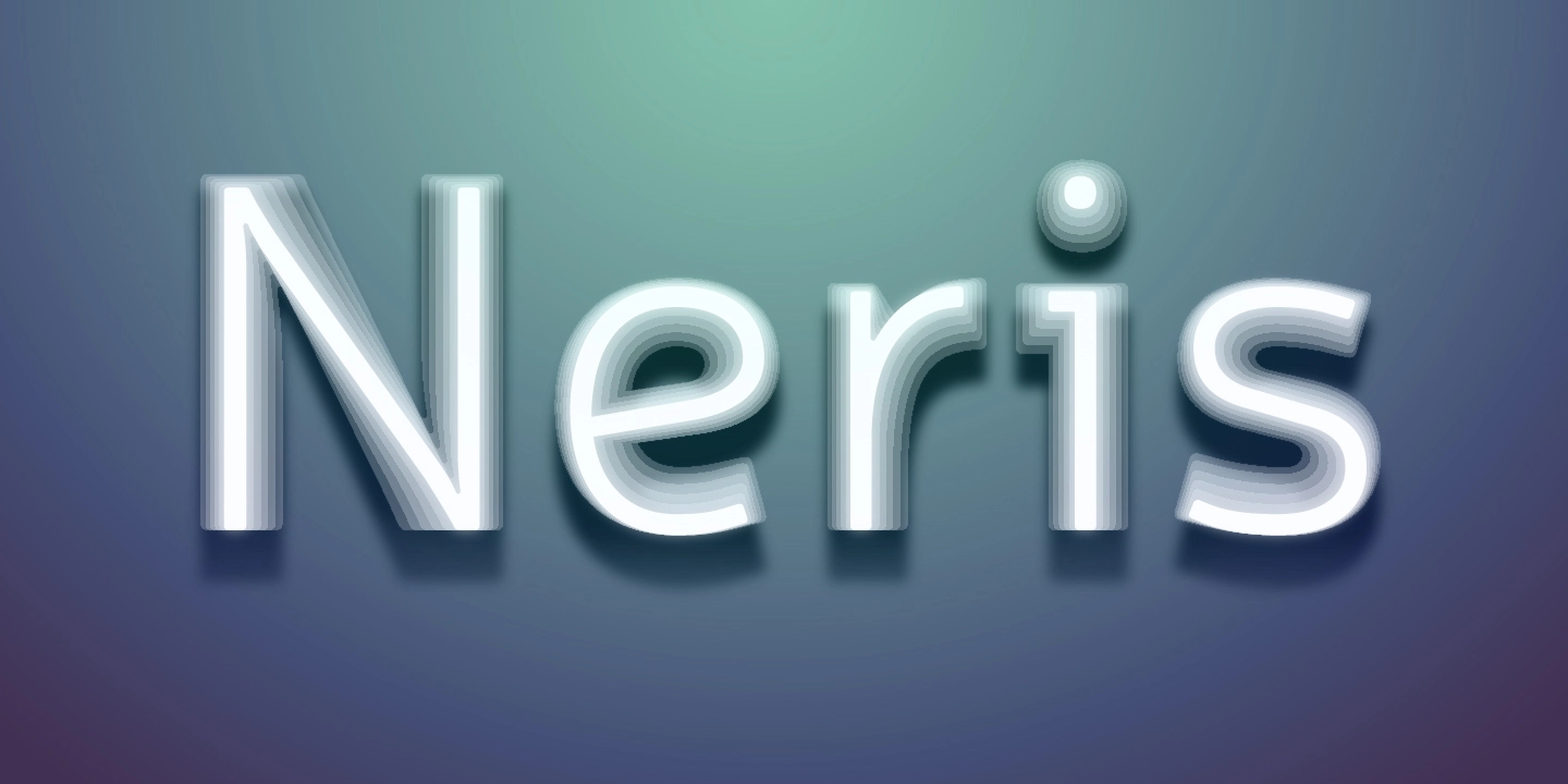 Шрифт Neris