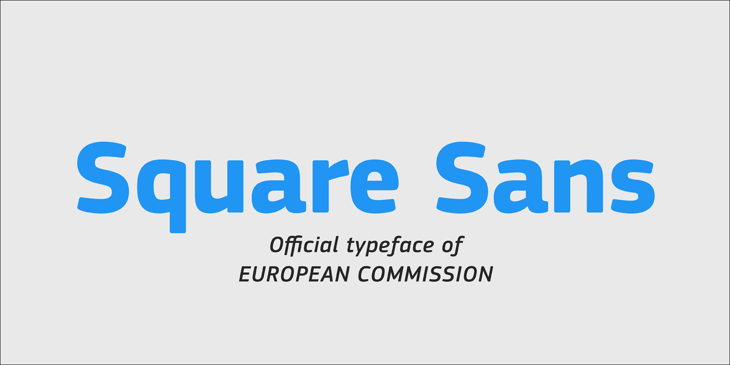 Шрифт PF Square Sans Pro