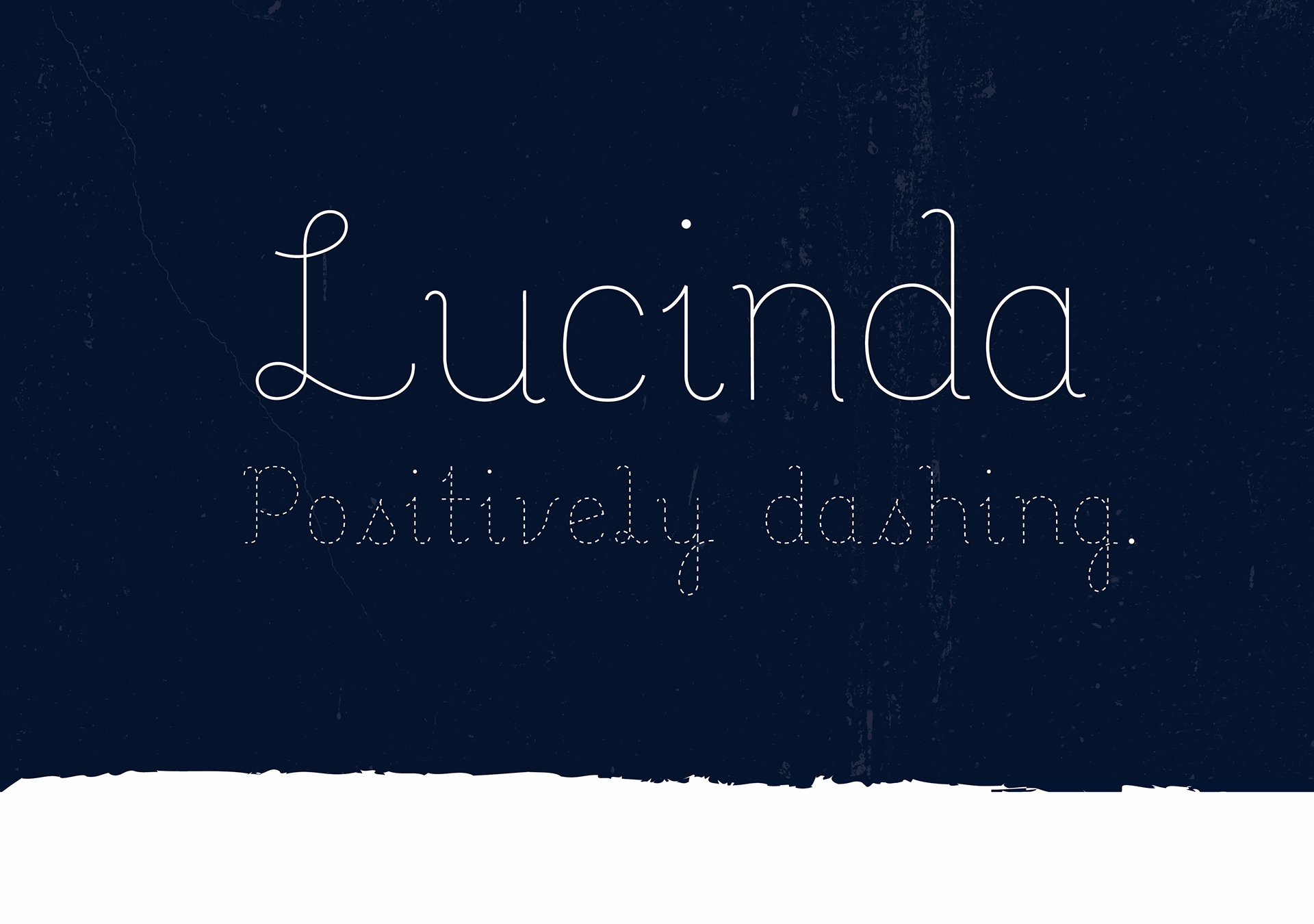 Шрифт Lucinda