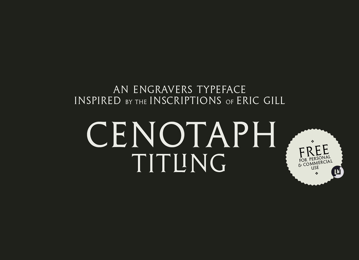 Шрифт Cenotaph Titling
