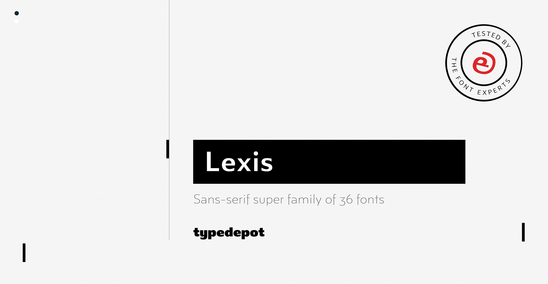 Шрифт Lexis