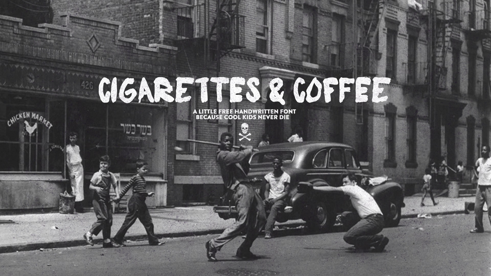 Шрифт Cigarettes and Coffee