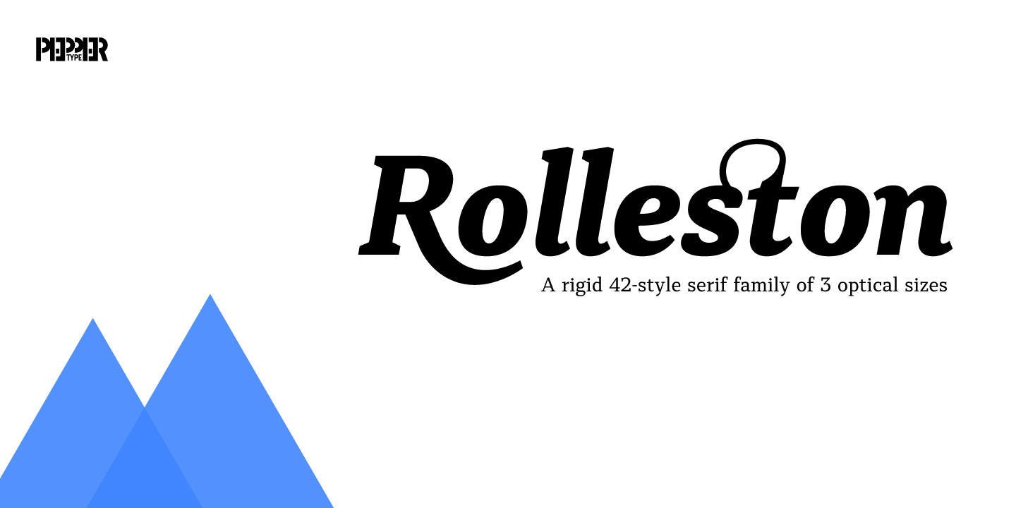 Шрифт Rolleston Title Light
