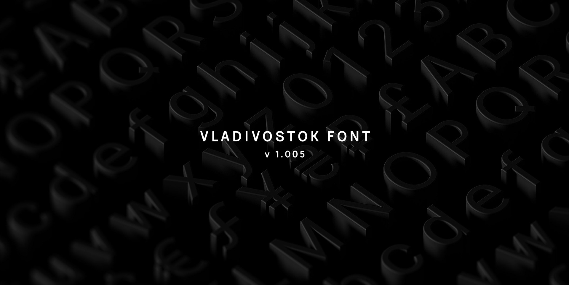 Шрифт Vladivostok