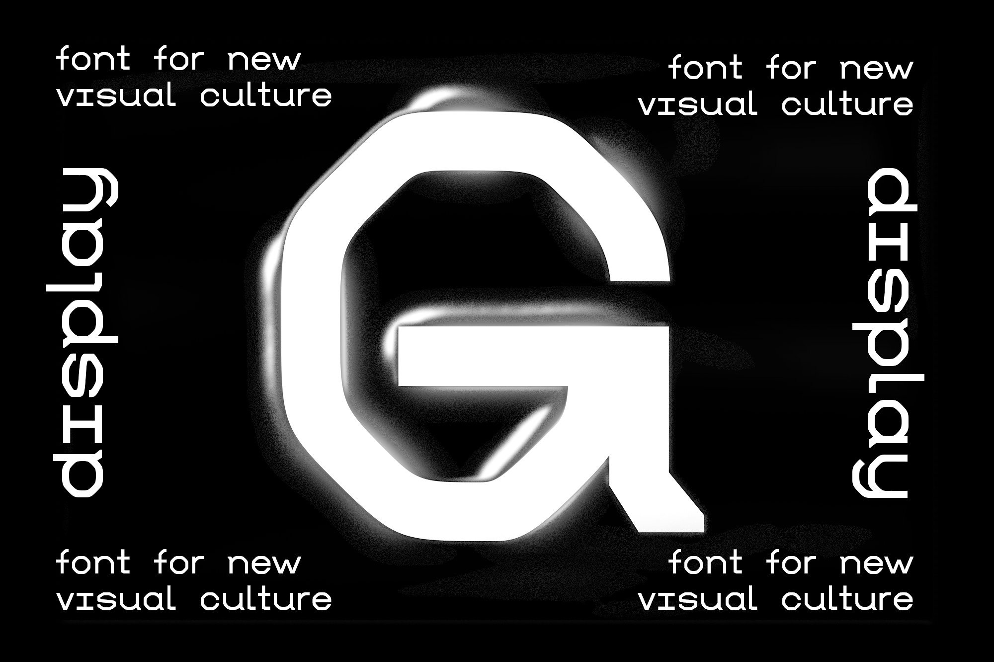 Шрифт G Display