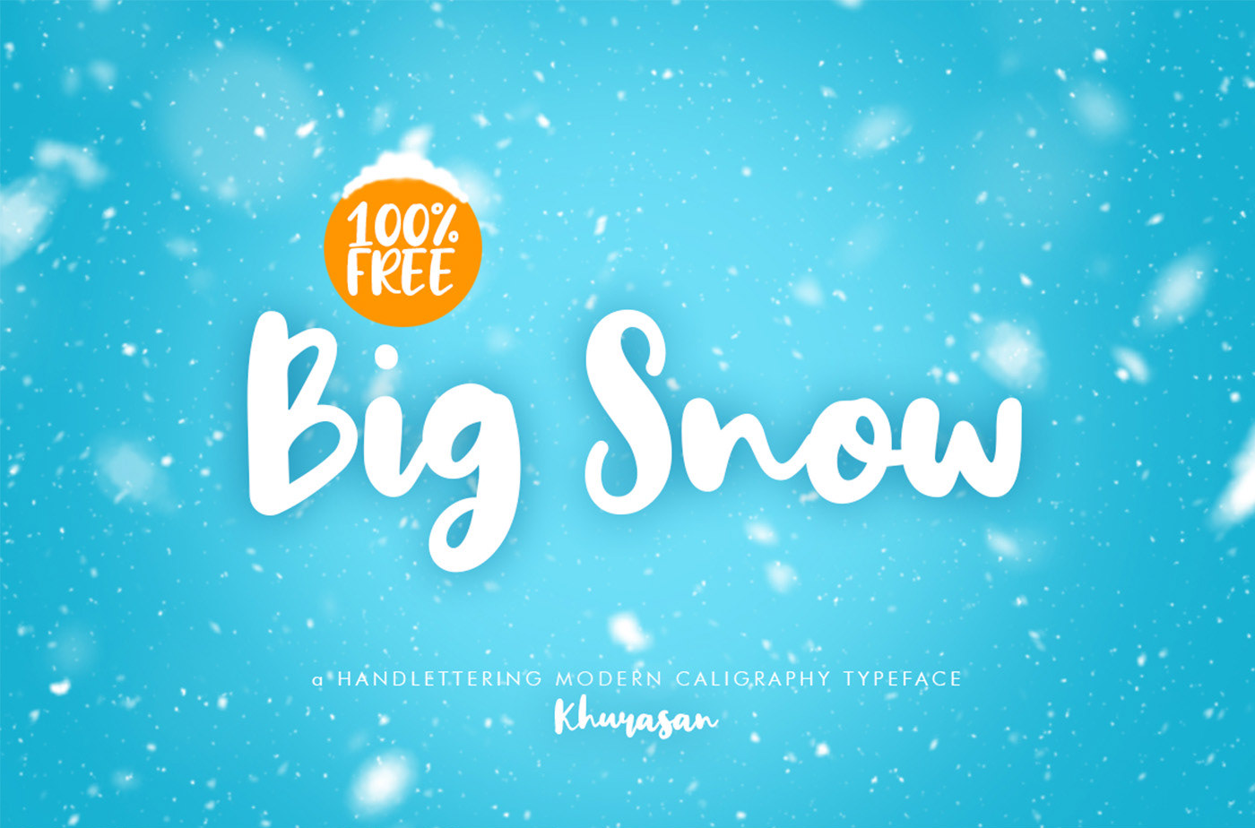 Шрифт Big Snow