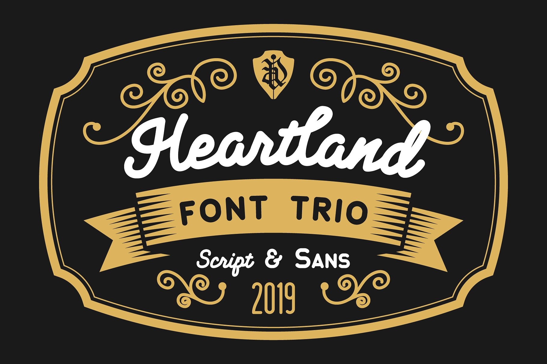 Шрифт Heartland Sans