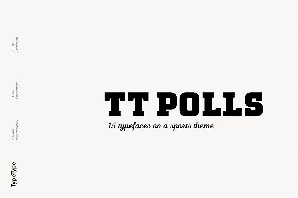 Шрифт TT Polls
