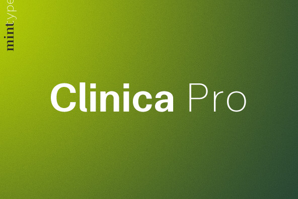 Шрифт Clinica Pro