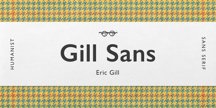 Шрифт Gill Sans Pro