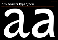 Шрифт Anselm Sans