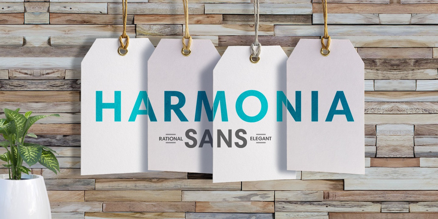 Шрифт Harmonia Sans