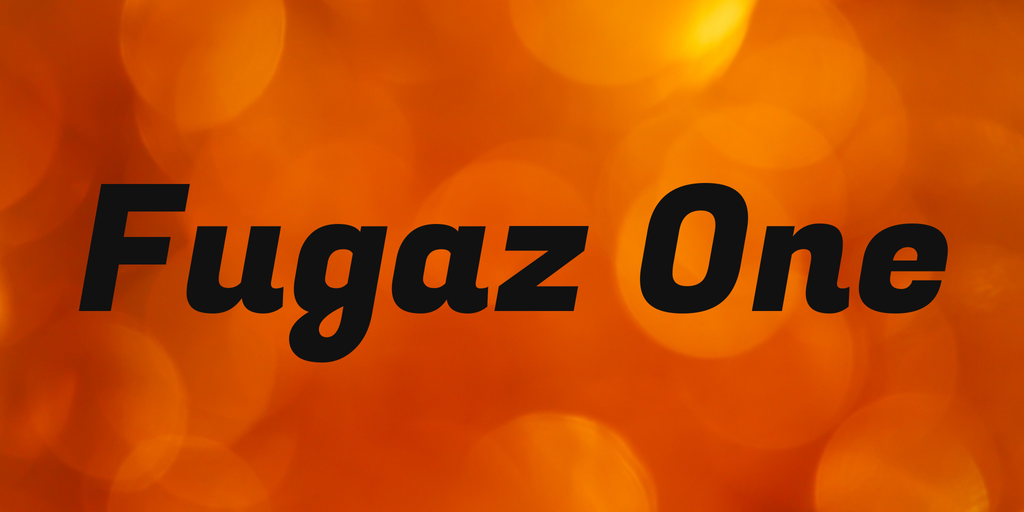 Шрифт Fugaz One