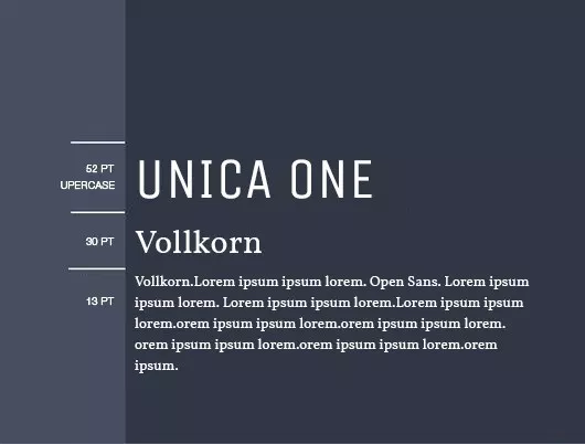 Шрифт Unica One