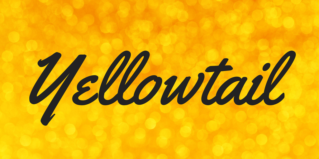 Шрифт Yellowtail