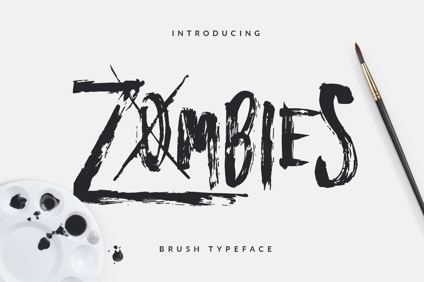 Шрифт Zombies