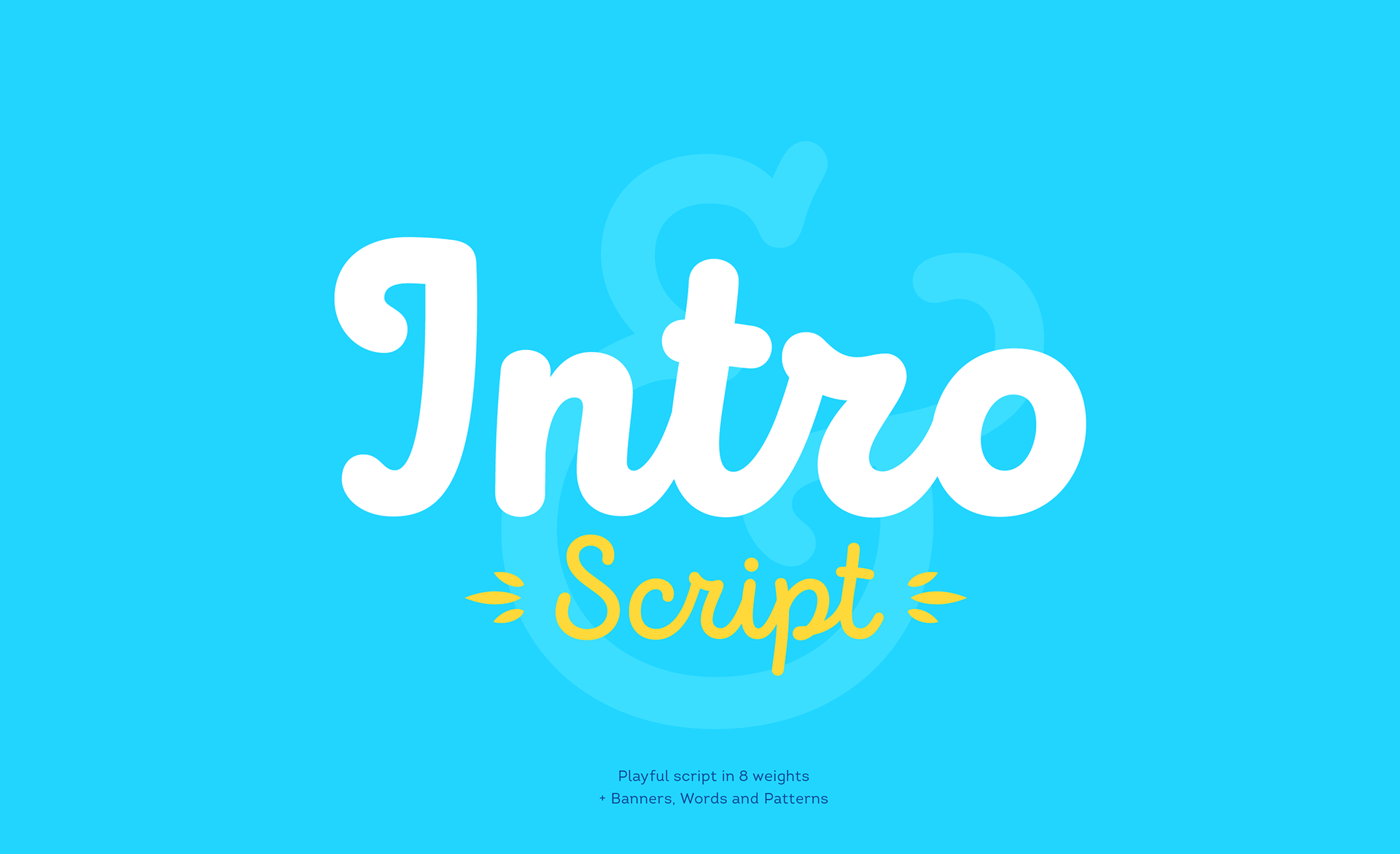 Шрифт Intro Script Demo Medium
