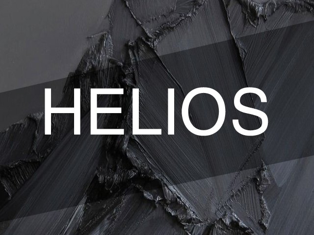 Шрифт Helios