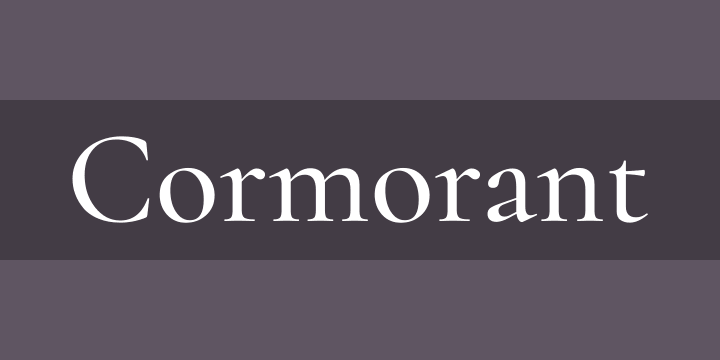 Шрифт Cormorant Unicase