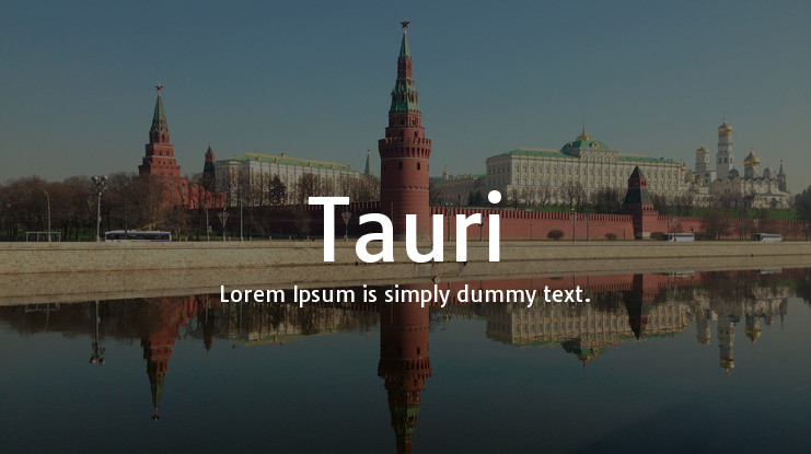 Шрифт Tauri