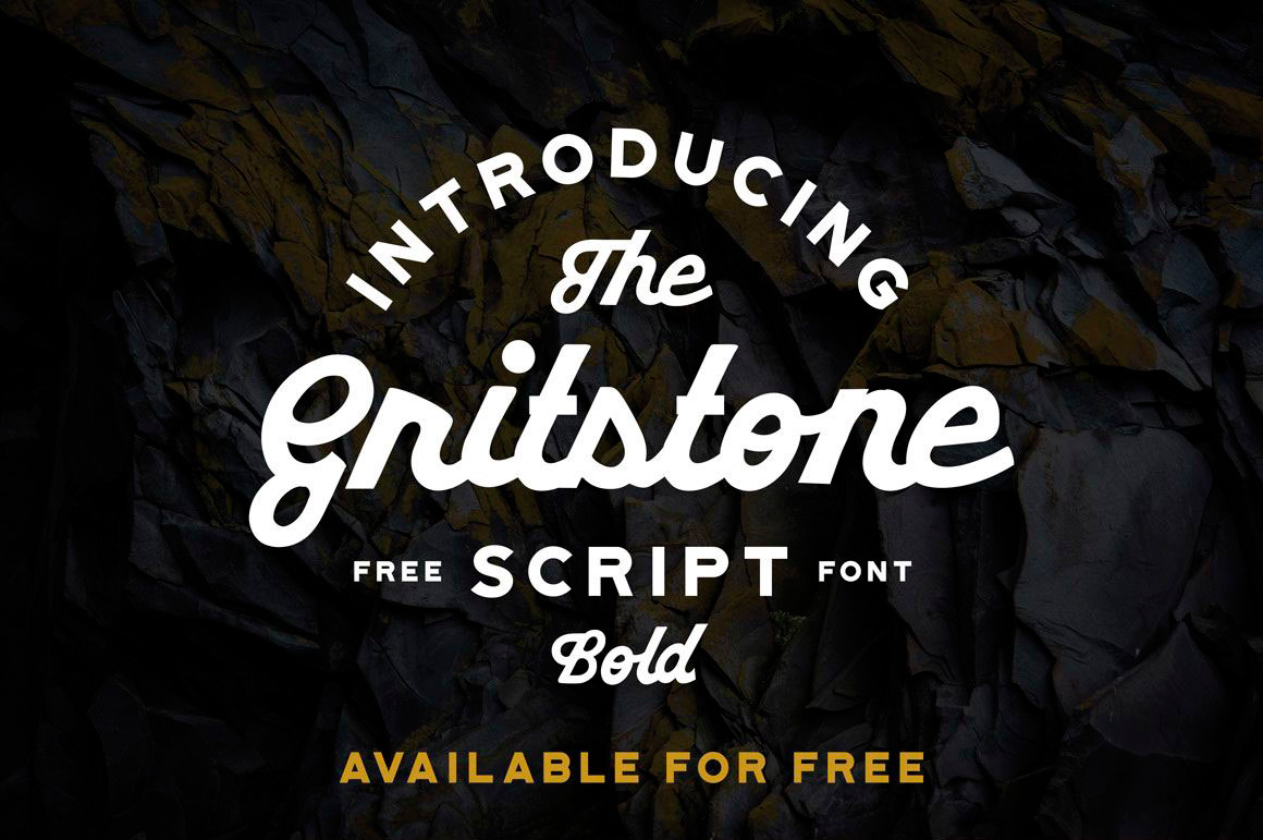 Шрифт Gritstone Script