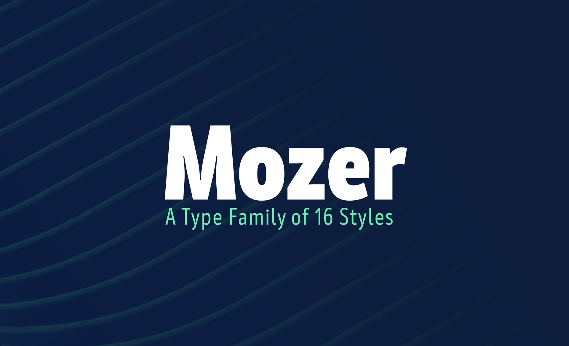 Шрифт Mozer