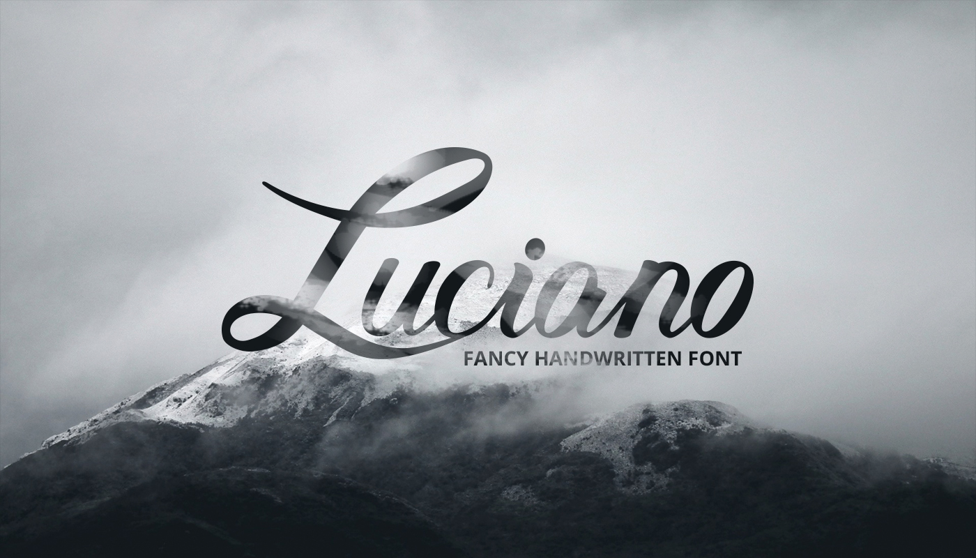Шрифт Luciano