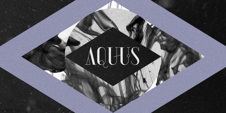 Шрифт Aquus