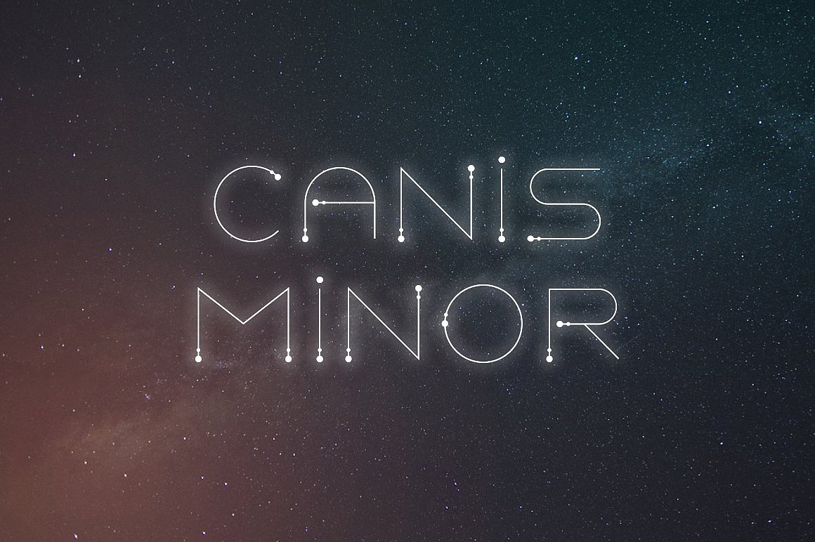 Шрифт Canis Minor